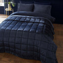 Kingsley Matt Velvet Bedspread by Catherine Lansfield