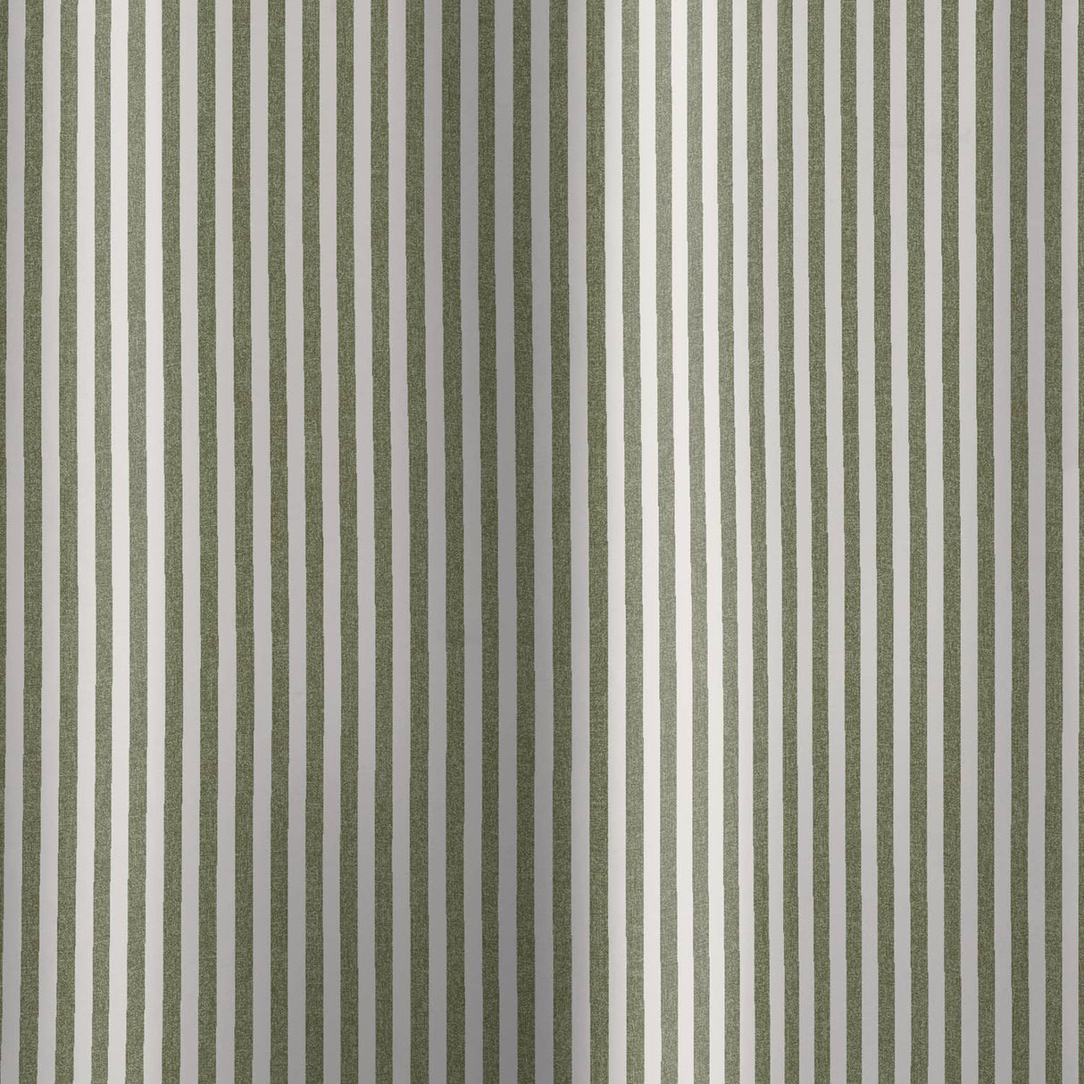Catherine Lansfield Timeless Stripe Shower Curtain - Timeless Stripe Shower Curtain Green