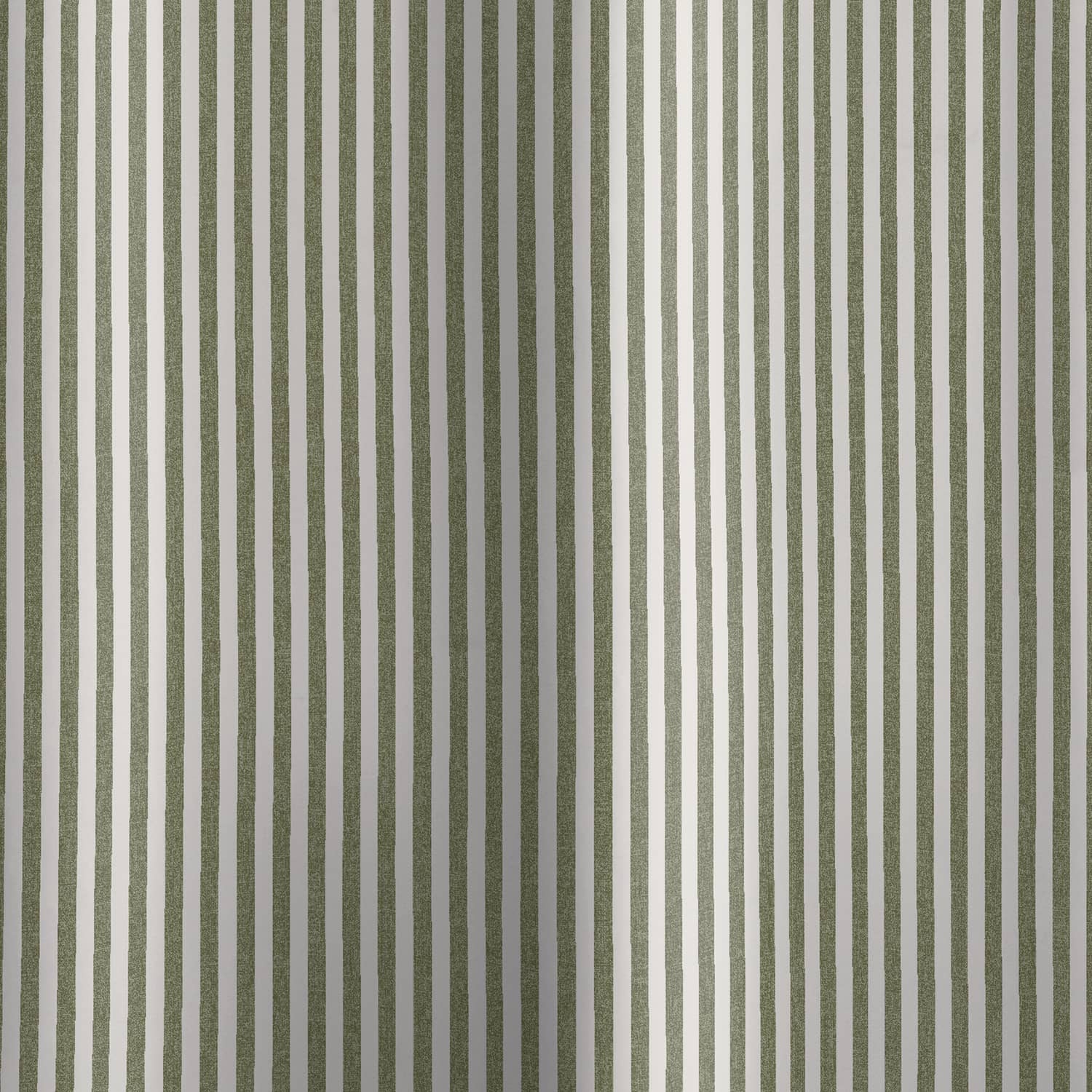 Catherine Lansfield Timeless Stripe Shower Curtain - Timeless Stripe Shower Curtain Green