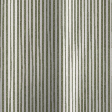 Catherine Lansfield Timeless Stripe Shower Curtain - Timeless Stripe Shower Curtain Green
