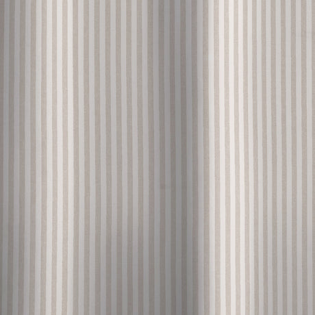 Catherine Lansfield Timeless Stripe Shower Curtain - Timeless Stripe Shower Curtain Natural