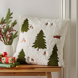 Catherine Lansfield Christmas Tree Cosy Filled Cushion