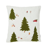 Catherine Lansfield Christmas Tree Cosy Filled Cushion - Cosy Boucle Christmas Tree