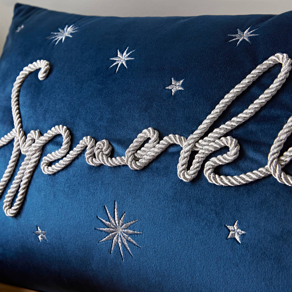 Catherine Lansfield Christmas Sparkle Filled Cushion 30cm x 50cm - Sparkle Cushion