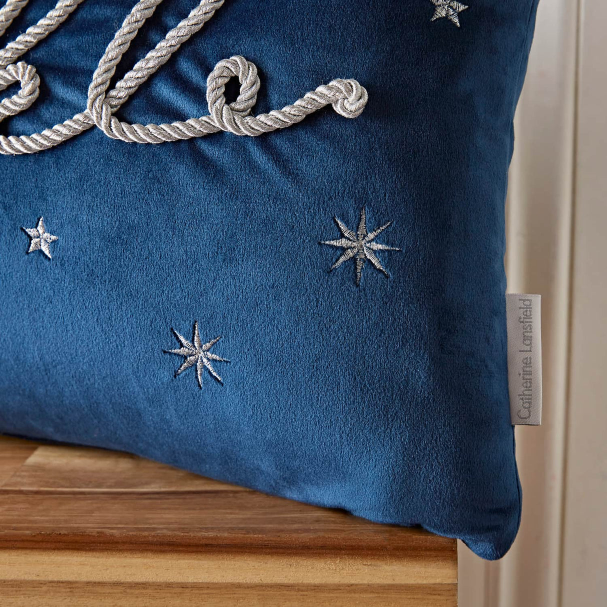 Catherine Lansfield Christmas Sparkle Filled Cushion 30cm x 50cm - Sparkle Cushion