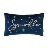 Catherine Lansfield Christmas Sparkle Filled Cushion 30cm x 50cm - Sparkle Cushion