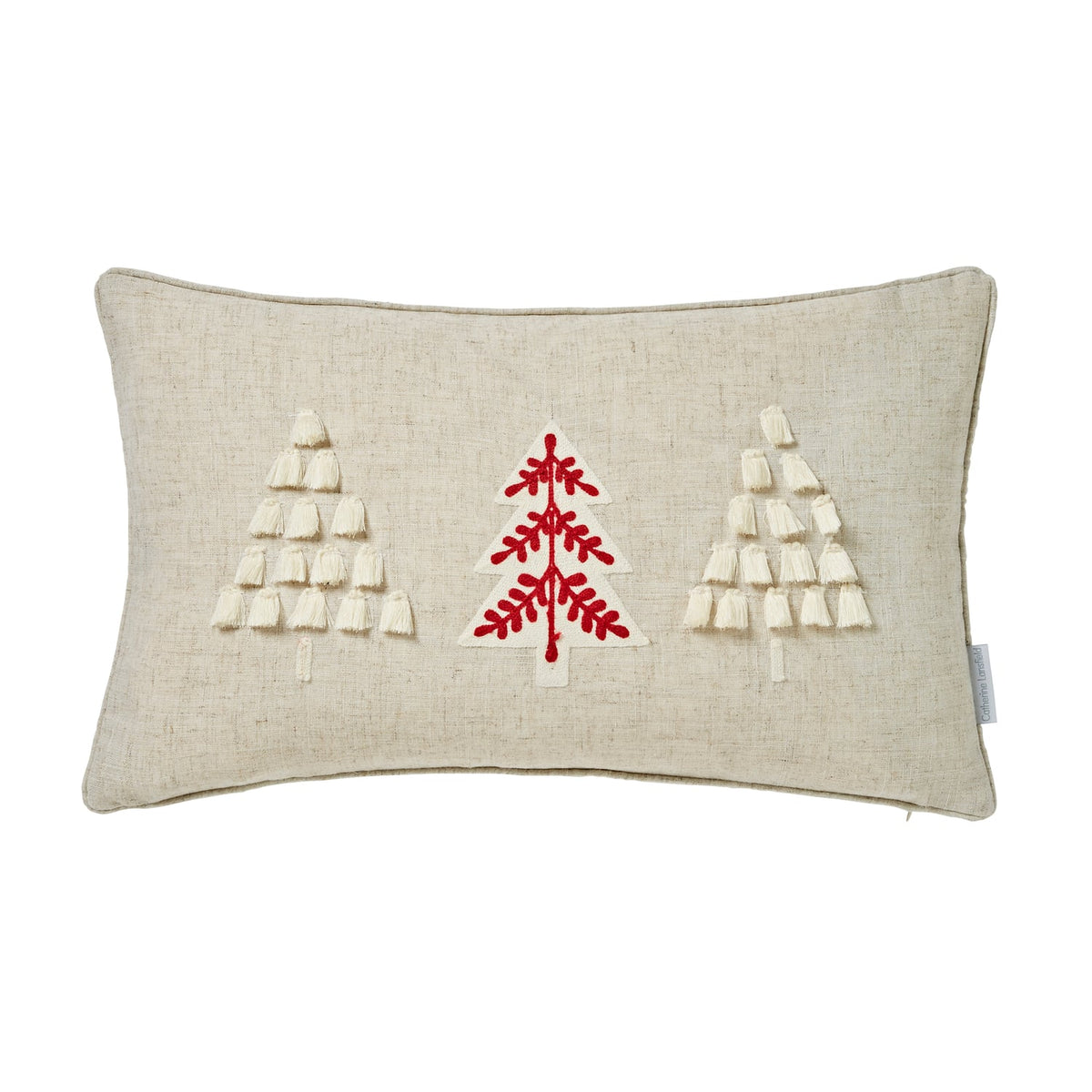 Catherine Lansfield Tufted Christmas Tree Draught Excluder - Tufted Christmas Tree
