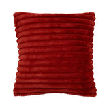 Catherine Lansfield Cosy Ribbed Filled Cushion 45cm x 45cm - Burnt Orange - Cosy Ribbed Cushion Burnt Orange