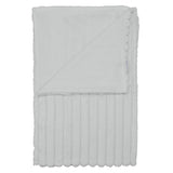 Catherine Lansfield Cosy Ribbed Velvet Throw – Grey – 130cm x 170cm - Cosy Ribbed Throw Grey