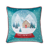 Catherine Lansfield Snow Place Like Home Christmas Filled Cushion - Snow Place Like Home
