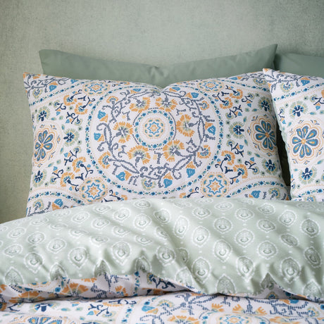 Pineapple Elephant Safiya Mandala Duvet Cover Set - Safiya Mandala Duvet Set