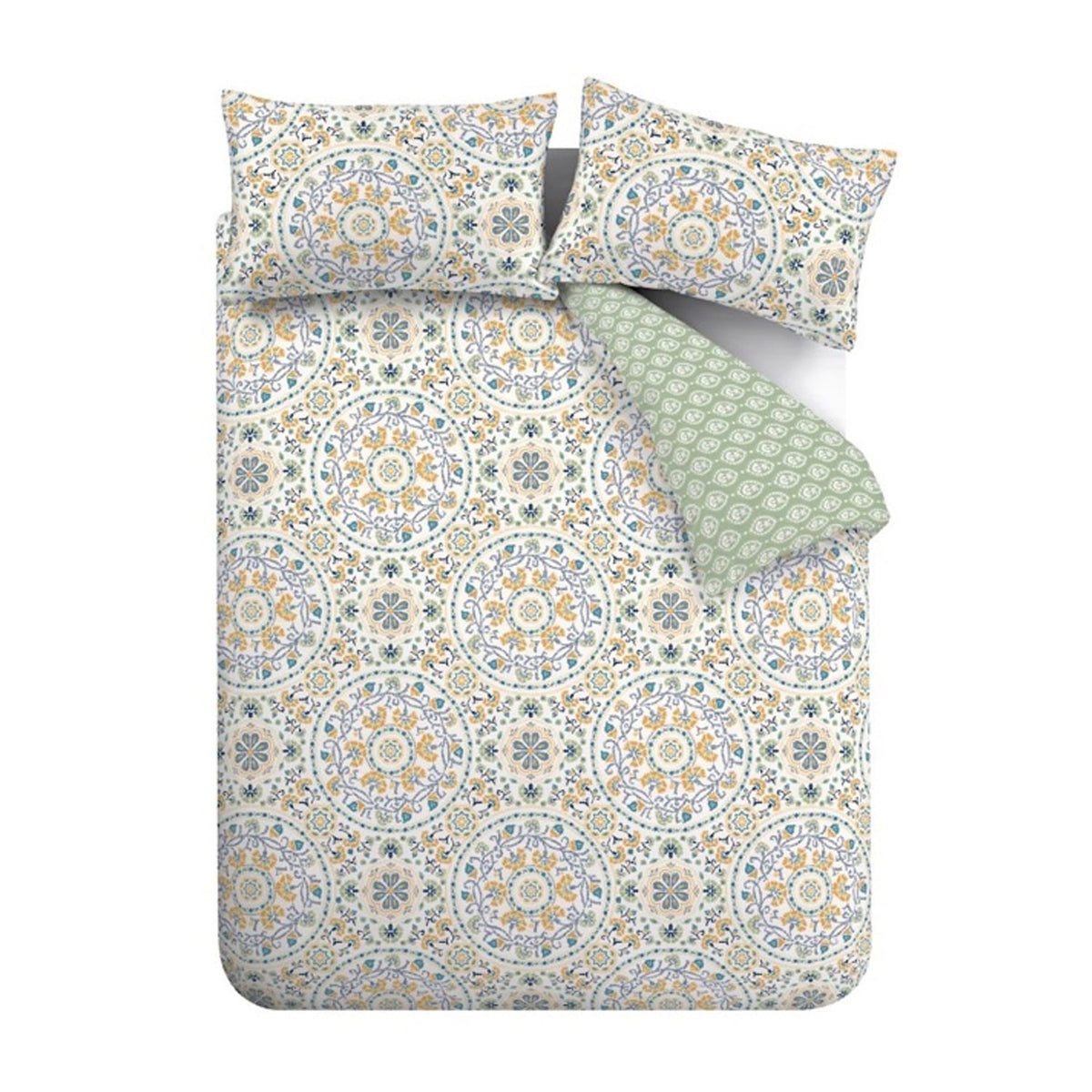 Pineapple Elephant Safiya Mandala Duvet Cover Set - Safiya Mandala Duvet Set