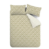 Pineapple Elephant Tangier Floral Duvet Cover Set - Tangier Floral Duvet Set Olive Green
