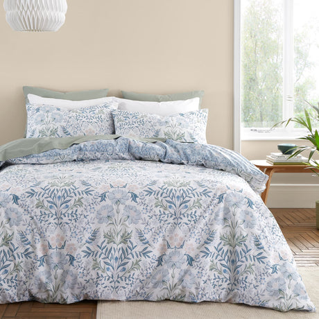 Bianca Hedgerow Hopper Cotton Duvet Cover Set - Hedgerow Hopper Duvet Set