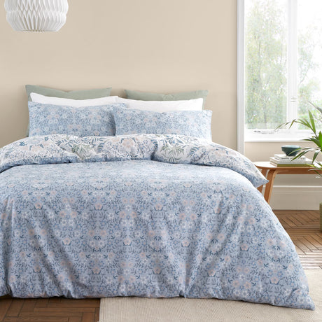Bianca Hedgerow Hopper Cotton Duvet Cover Set - Hedgerow Hopper Duvet Set