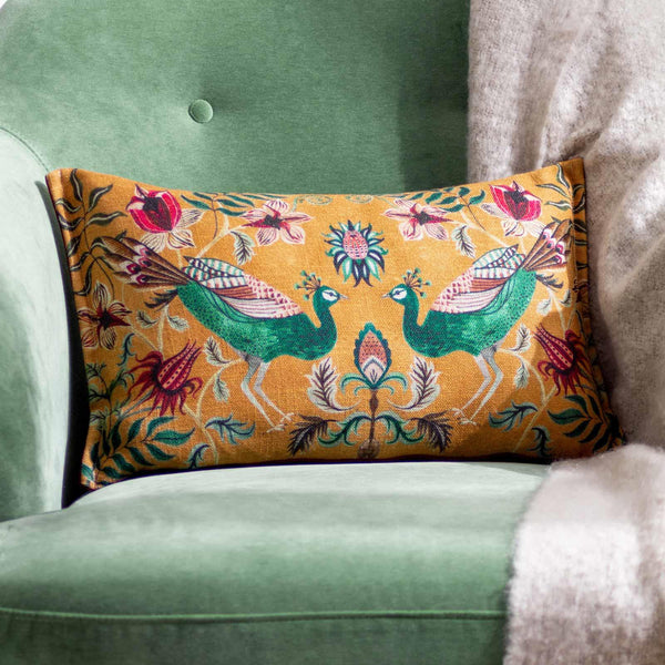 Holland Park Peacock Duo Cushion Cover