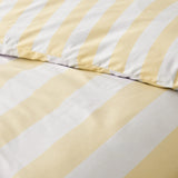 Catherine Lansfield Cove Stripe Reversible Duvet Cover Set with Pillowcase