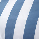 Catherine Lansfield Cove Stripe Blue Duvet Cover Bedding Set - Cove Stripe Duvet Set Blue