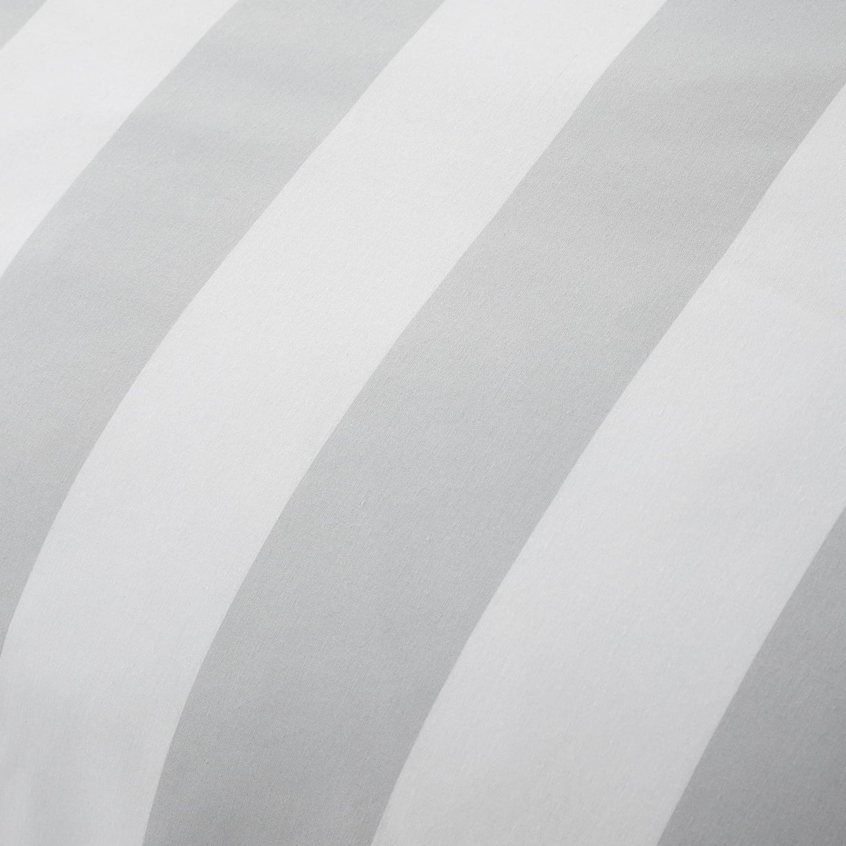 Catherine Lansfield Cove Stripe Silver Duvet Cover Bedding Set - Cove Stripe Duvet Set Silver