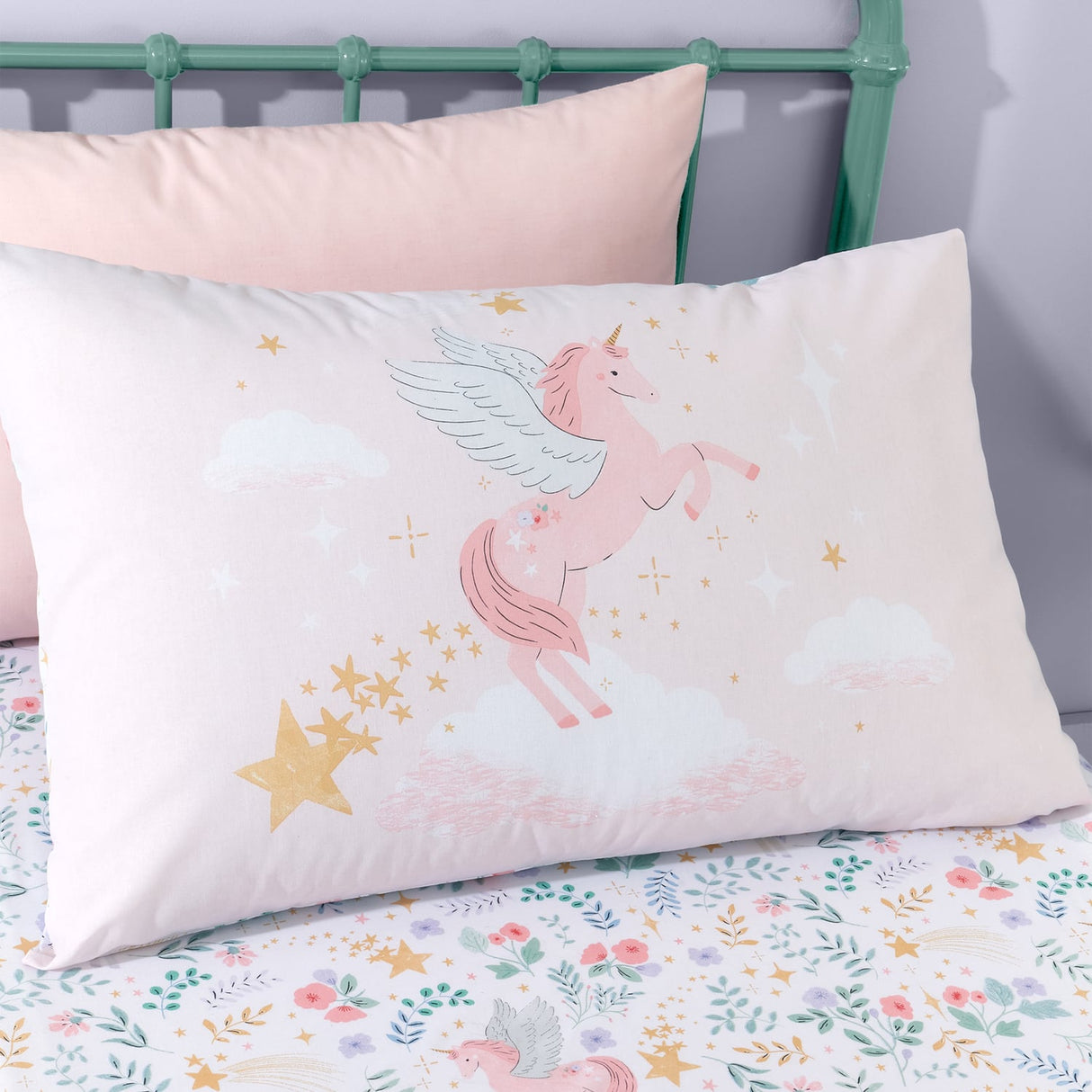 Catherine Lansfield Fairytale Unicorn Duvet Cover Set - Fairytale Unicorn Duvet Set