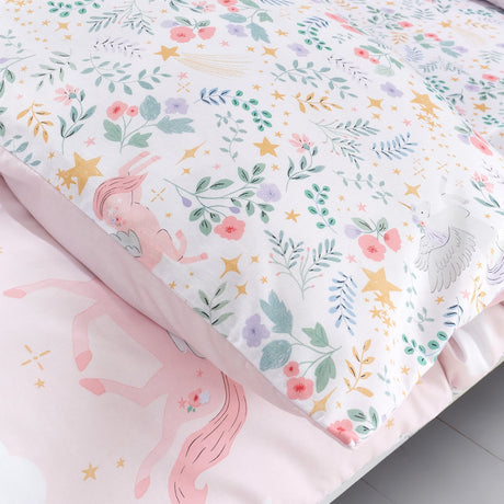 Catherine Lansfield Fairytale Unicorn Duvet Cover Set - Fairytale Unicorn Duvet Set