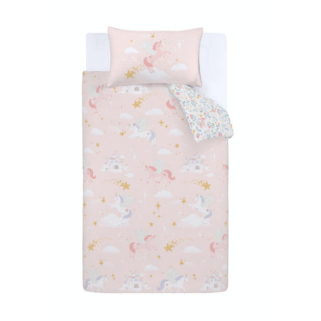 Catherine Lansfield Fairytale Unicorn Duvet Cover Set - Fairytale Unicorn Duvet Set