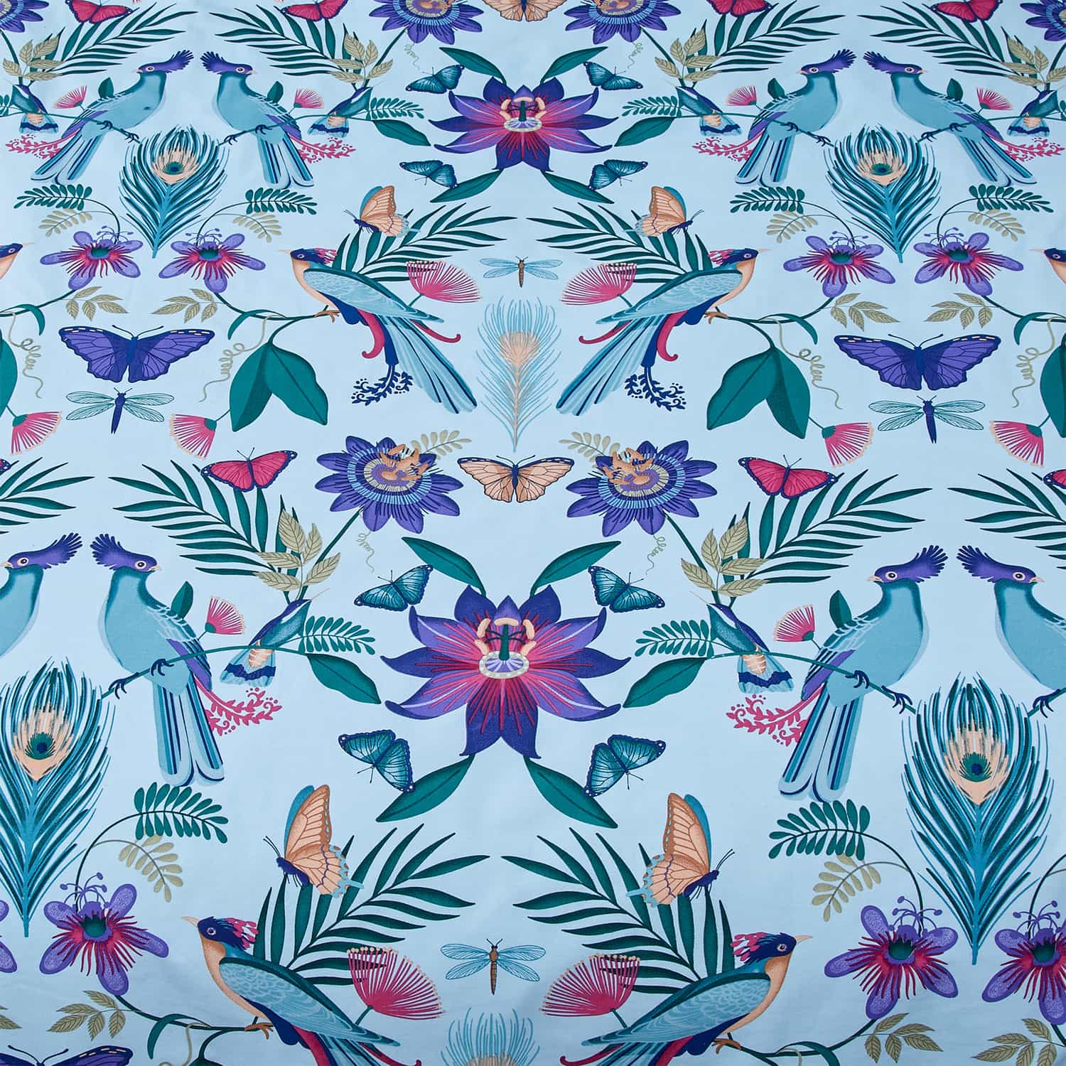 Catherine Lansfield Mya Duvet Cover Set - Mya Tropical Floral Duvet Set