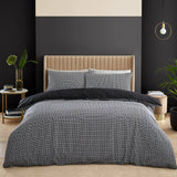 Catherine Lansfield Artemis Duvet Cover Set - Artemis Greek Key Duvet Set