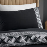 Catherine Lansfield Artemis Duvet Cover Set - Artemis Greek Key Duvet Set
