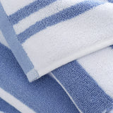 Bianca Reversible Stripe 600gsm Cotton Jacquard Towels
