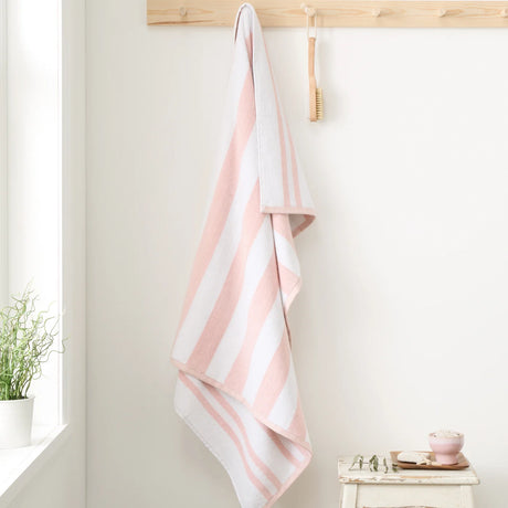 Bianca Reversible Stripe 600gsm Cotton Jacquard Towels