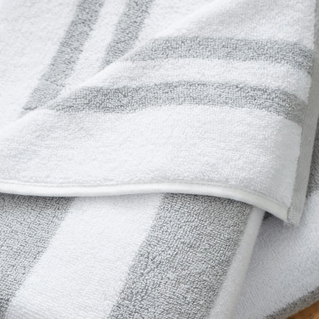 Bianca Reversible Stripe 600gsm Cotton Jacquard Towels