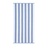 Bianca Reversible Stripe 600gsm Cotton Jacquard Towels - Blue - Reversible Jacquard Blue Towel