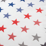 Catherine Lansfield Stripes & Stars Kids 25cm Deep Fitted Sheet Twin Pack Single - Stripes And Stars Fitted Sheet