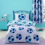 Catherine Lansfield Tie Dye Football 25cm Deep Fitted Sheet - Tie Dye Football