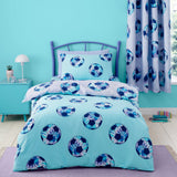 Catherine Lansfield Tie Dye Football Duvet Cover Set - Tie Dye Football