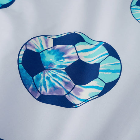 Catherine Lansfield Tie Dye Football Duvet Cover Set - Tie Dye Football