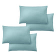 Catherine Lansfield So Soft Non Iron Pillowcases - Easy So Soft Easy Iron Duck Egg Pillowcase 4 Pack