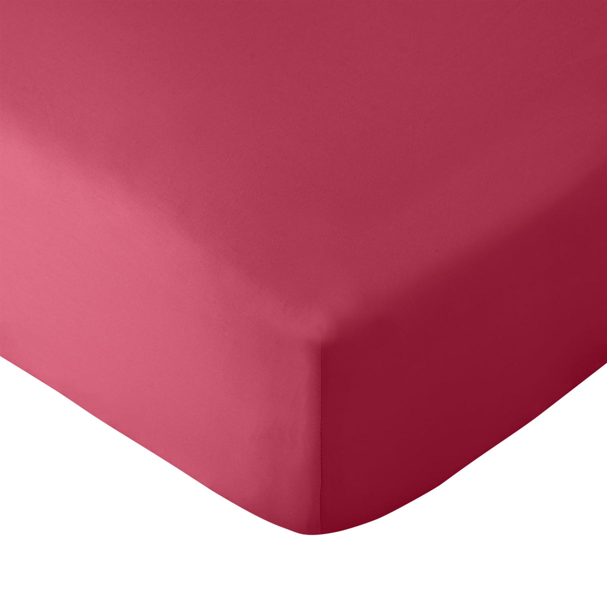 Catherine Lansfield So Soft Non Iron 30cm Deep Fitted Sheet - Easy So Soft Easy Iron Hot Pink Fitted Sheet