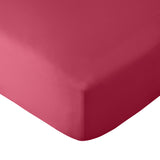 Catherine Lansfield So Soft Non Iron 30cm Deep Fitted Sheet - Easy So Soft Easy Iron Hot Pink Fitted Sheet