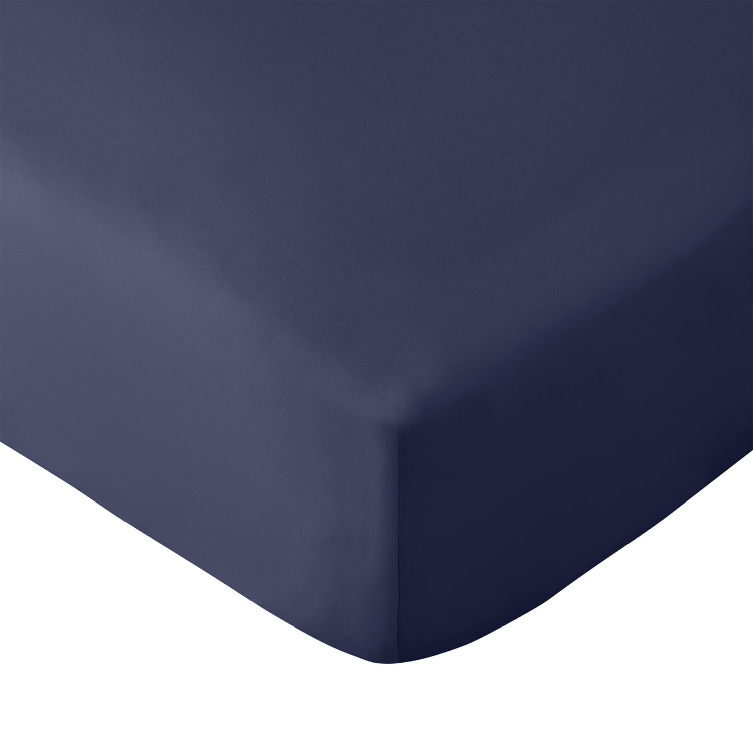 Catherine Lansfield So Soft Non Iron 30cm Deep Fitted Sheet - Easy So Soft Easy Iron Navy Fitted Sheet