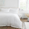 Oxford Lace Trim Duvet Cover by Bianca
