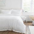 Bianca Fine Linens Oxford Lace Trim Duvet Cover Set
