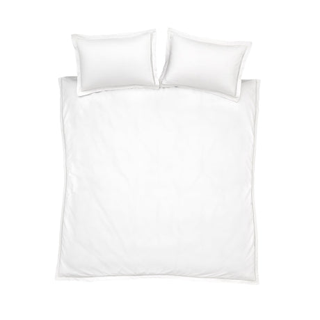 Bianca Fine Linens Oxford Lace Trim Duvet Cover Set - Oxford Lace Duvet Set