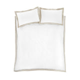 Bianca Fine Linens Oxford Lace Trim Duvet Cover Set - Oxford Lace