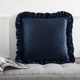 Catherine Lansfield So Soft Velvet Touch Double Frill 43x43cm Cushion