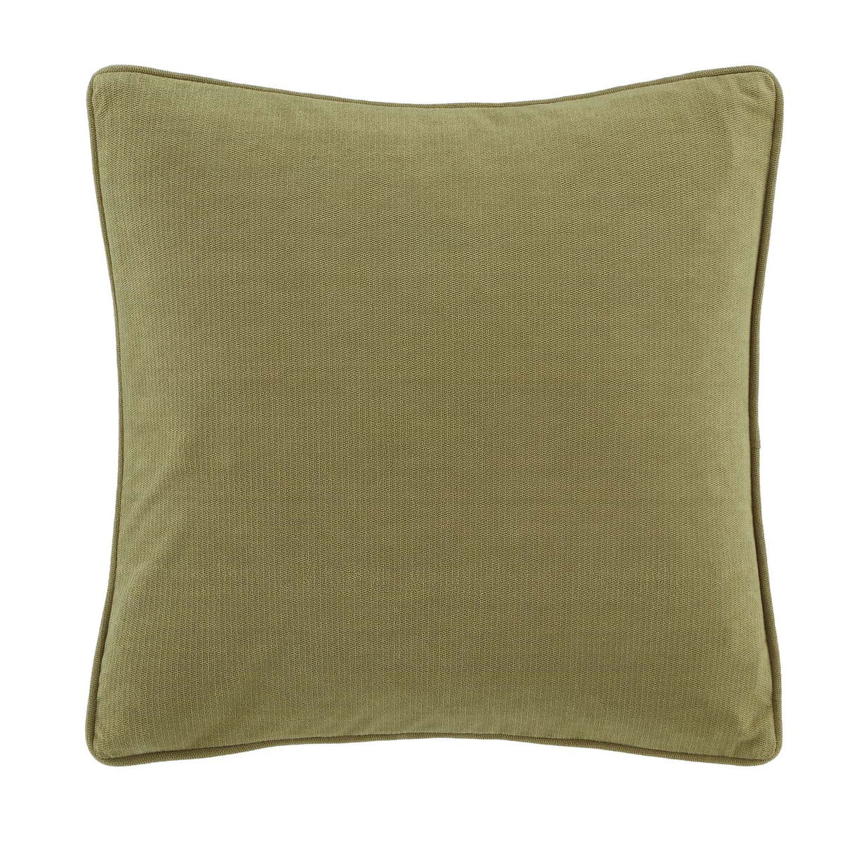 Catherine Lansfield Wilson Check Filled Cushion 45cm x 45cm - Green - Wilson Velvet Cushion Olive