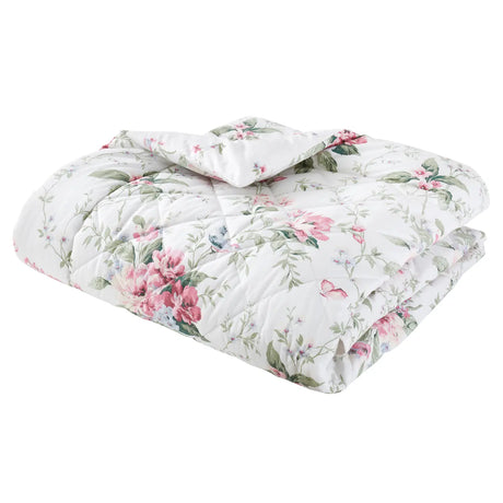 Catherine Lansfield Bridgerton Penelope Floral Bedspread 200cm x 200cm 5