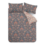 Pineapple Elephant Keera Floral Duvet Cover Set - Keera Floral Duvet Set Navy