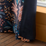 Catherine Lansfield Exotic Leaves Eyelet Curtains Light Filtering - Exotic Leaves Curtains